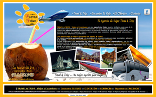 Diseño Web IDG GRUP WEB para Agencia de Viajes TRAVEL & TRIPS - CASTELLDEFELS