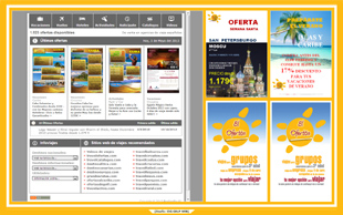Diseño Web IDG GRUP WEB para Agencia de Viajes TRAVEL & TRIPS - CASTELLDEFELS
