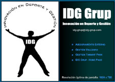 Diseño Web IDG GRUP WEB para IDG GRUP - ASESORAMIENTO CAMPINGS