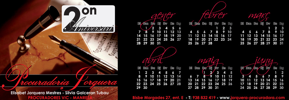 CALENDARIO CORPORATIVO PERSONALIZADO, CALENDARIOS DE PARED, CALENDARIOS DE SOBREMESA - DISEÑO IDG GRUP WEB