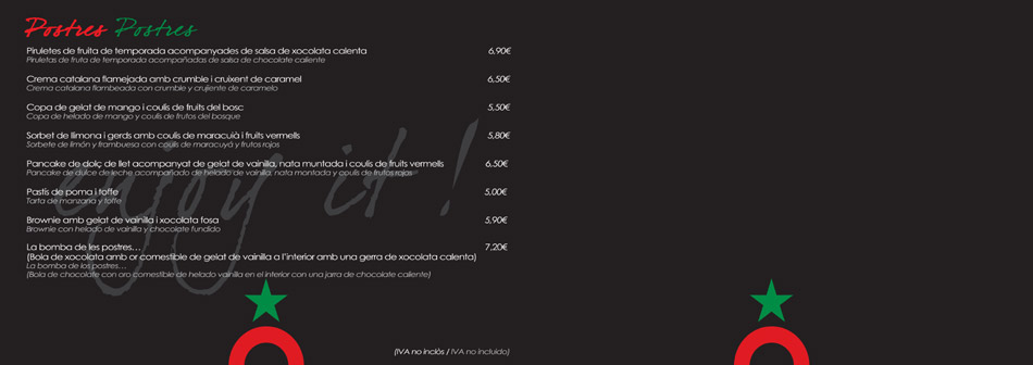 IDG GRUP WEB - Diseño Dipticos, Tripticos, Catálogos, Revistas, Carpetas, Dossiers - CARTA MENU RESTAURANTE - CLIENTE: TOMATO