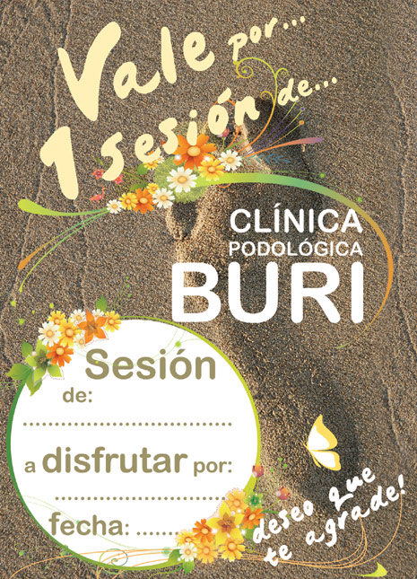 IDG GRUP WEB ::: Imagen Diseño & Gestión Web - Diseño Web - Diseño Imagen Corporativa: Logos, Dipticos, Triptcios, Flyers, Tarjetas, Documentos administrativos (hoja empresa, sobre, factura, albarán,...). Diseño e Imprenta en gran formato. ::: Diseño Flyer CLINICA BURI