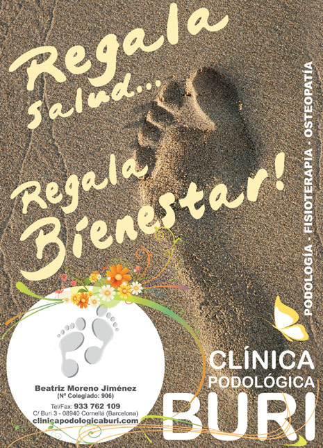 IDG GRUP WEB ::: Imagen Diseño & Gestión Web - Diseño Web - Diseño Imagen Corporativa: Logos, Dipticos, Triptcios, Flyers, Tarjetas, Documentos administrativos (hoja empresa, sobre, factura, albarán,...). Diseño e Imprenta en gran formato. ::: Diseño Flyer CLINICA BURI