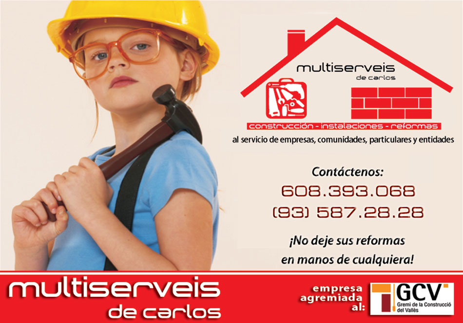 IDG GRUP WEB ::: Imagen Diseño & Gestión Web - Diseño Web - Diseño Imagen Corporativa: Logos, Dipticos, Triptcios, Flyers, Tarjetas, Documentos administrativos (hoja empresa, sobre, factura, albarán,...). Diseño e Imprenta en gran formato. ::: Diseño MULTISERVEIS DE CARLOS