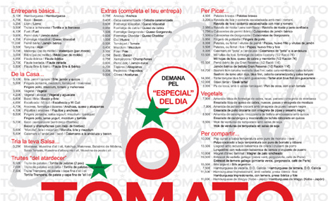 CARTA CAFETERIA, CARTA RESTAURANTE, CARTA DE MENU, MANTELES RESTAURANTE, FLYERS RESTAURANTE, TRIPTICOS RESTAURANTE, FLYERS FIESTA INAUGURACIÓN