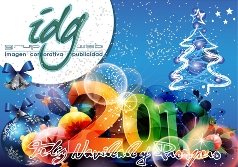 CALENDARIO CORPORATIVO PERSONALIZADO, CALENDARIOS DE PARED, CALENDARIOS DE SOBREMESA - POSTALES - FELICITACIÓN NAVIDAD - DISEÑO IDG GRUP WEB