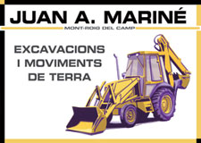 IDG GRUP WEB: Diseñamos tu imagen corporativa. Diseño de logos, logotipos, isotipos, imagotipos, papelería corporativa: tarjetas, hojas de carta, hojas de factura, albaranes, sobres, sellos de empresa,... Todo tipo de publicidad en diseño gráfico, diseño web, rotulación e imprenta en todos los formatos y soportes. Logo Excavaciones JUAN A. MARINÉ