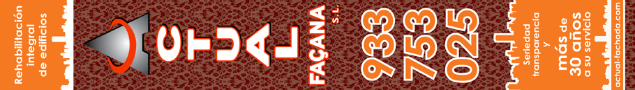 IDG GRUP WEB - IMAGEN CORPORATIVA Y PUBLICIDAD. ROTULACIÓN. Diseñamos LONAS, BANDEROLAS, PANCARTAS para las obras de empresas de construcción y rehabilitación de edificios. Frontlit, microperforadas con rejilla pvc, solvotex,... Cliente: ACTUAL FAÇANA - FACHADA ACTUAL (Cornellá).