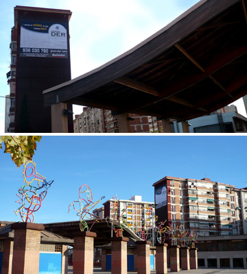 IDG GRUP WEB - IMAGEN CORPORATIVA Y PUBLICIDAD. ROTULACIÓN. Diseñamos LONAS, BANDEROLAS, PANCARTAS para las obras de empresas de construcción y rehabilitación de edificios. Frontlit, microperforadas con rejilla pvc, solvotex,... LONA GRAN FORMATO Cliente: GRUP DER - FACHADAS DER.