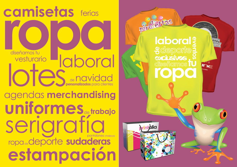 DISEÑO Y ESTAMPACIÓN DE ROPA LABORAL Y MERCHANDISING CORPORATIVO: Camisetas, Sudaderas, Chalecos, Camisas, Pantalones, Bolsas,... Barcelona