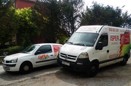 IDG GRUP WEB - ROTULACIÓN COMERCIAL - ROTULACIÓN DE VEHÍCULOS COMERCIALES: Rotulación de Coches, Rotulación de Furgonetas, Rotulación de Camiones, Rotulación de Motos, Rotulación de Barcos,... Rotulación con Vinilo de Corte, Rotulación con Vinilo de Impresión, Rotulación con Vinilo de Fundición, Rotulación Total Covering. ROTULACIÓN VEHÍCULO COMERCIAL (COCHE) - Cliente: ISPER FAÇANES