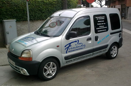 IDG GRUP WEB - ROTULACIÓN COMERCIAL - ROTULACIÓN DE VEHÍCULOS COMERCIALES: Rotulación de Coches, Rotulación de Furgonetas, Rotulación de Camiones, Rotulación de Motos, Rotulación de Barcos,... Rotulación con Vinilo de Corte, Rotulación con Vinilo de Impresión, Rotulación con Vinilo de Fundición, Rotulación Total Covering. ROTULACIÓN VEHÍCULO COMERCIAL (FURGONETA) - Cliente: REHABILITACIONES JORDI FERNANDEZ