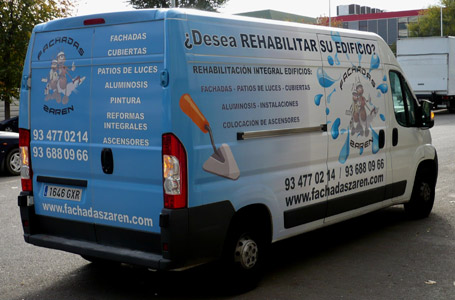 ROTULACIÓN COMERCIAL - ROTULACIÓN DE VEHÍCULOS COMERCIALES: Rotulación de Coches, Rotulación de Furgonetas, Rotulación de Camiones, Rotulación de Motos, Rotulación de Barcos,... Rotulación con Vinilo de Corte, Rotulación con Vinilo de Impresión, Rotulación con Vinilo de Fundición, Rotulación Total Covering. ROTULACIÓN FURGONETA - Cliente: FACHADAS ZAREN.