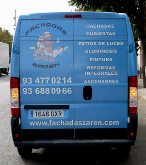 ROTULACIÓN COMERCIAL - ROTULACIÓN DE VEHÍCULOS COMERCIALES: Rotulación de Coches, Rotulación de Furgonetas, Rotulación de Camiones, Rotulación de Motos, Rotulación de Barcos,... Rotulación con Vinilo de Corte, Rotulación con Vinilo de Impresión, Rotulación con Vinilo de Fundición, Rotulación Total Covering. ROTULACIÓN FURGONETA - Cliente: FACHADAS ZAREN.