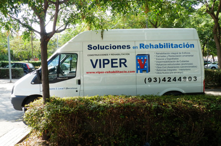 IDG GRUP WEB - ROTULACIÓN COMERCIAL - ROTULACIÓN DE VEHÍCULOS COMERCIALES: Rotulación de Coches, Rotulación de Furgonetas, Rotulación de Camiones, Rotulación de Motos, Rotulación de Barcos,... Rotulación con Vinilo de Corte, Rotulación con Vinilo de Impresión, Rotulación con Vinilo de Fundición, Rotulación Total Covering. ROTULACIÓN VEHÍCULO COMERCIAL (FURGONETA) - Cliente: VIPER REHABILITACIONS
