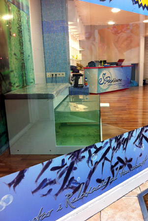 DISEÑO Y COLOCACIÓN DE ROTULOS COMERCIALES - LUMINOSOS. METACRILATOS. VINILOS DE IMPRESIÓN. VINIOS DE CORTE. VINILOS MONOMÉRICOS. VINILOS POLIMÉRICOS. Cliente: SPADICURA. Terrassa. Barcelona