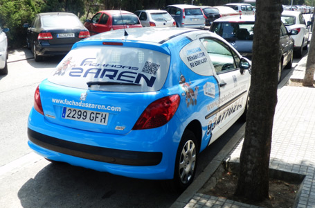 ROTULACIÓN COMERCIAL - ROTULACIÓN DE VEHÍCULOS COMERCIALES: Rotulación de Coches, Rotulación de Furgonetas, Rotulación de Camiones, Rotulación de Motos, Rotulación de Barcos,... Rotulación con Vinilo de Corte, Rotulación con Vinilo de Impresión, Rotulación con Vinilo de Fundición, Rotulación Total Covering. ROTULACIÓN VEHICULOS - Cliente: FACHADAS ZAREN.