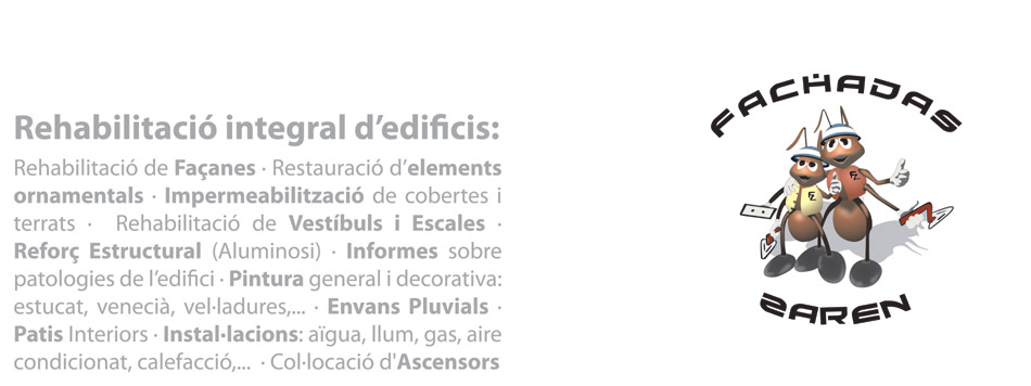 DISEÑO Y COLOCACIÓN DE ROTULOS COMERCIALES - LUMINOSOS O NO LUMINOSOS. RETROILUMINADOS. LEDS. LETRAS CORPÓREAS. METACRILATOS. VINILOS DE IMPRESIÓN. VINIOS DE CORTE. VINILOS MONOMÉRICOS. VINILOS POLIMÉRICOS. Cliente: FACHADAS ZAREN, Sant Feliu. Barcelona.