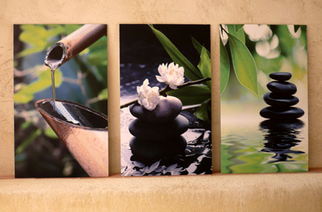 DISEÑO Y COLOCACIÓN DE ROTULOS COMERCIALES - LUMINOSOS. METACRILATOS. VINILOS DE IMPRESIÓN. VINIOS DE CORTE. VINILOS MONOMÉRICOS. VINILOS POLIMÉRICOS. Cuadros vinilados sobre PVC para Cliente: PARTICULAR. Castelldefels. Barcelona