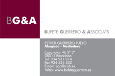 Tarjetas de visita IDG GRUP WEB (Barcelona. Cornellá. Rubi) ::: Diseño de imagen corporativa (tarjetas de visita) e Imprenta 4+4, 4+0 ó 4+1 en papel estucado brillo, mate, invercote,...Posibilidad de troquelados. ¡Aportamos originalidad, creatividad y diferenciación a sus tarjetas de visita). Máxima calidad a precios muy competitivos. Tarjetas de visita BUFETE GUERRERO & ASSOCIATS (BARCELONA)