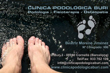 Tarjetas de visita IDG GRUP WEB (Barcelona. Cornellá. Rubi) ::: Diseño de imagen corporativa (tarjetas de visita) e Imprenta 4+4, 4+0 ó 4+1 en papel estucado brillo, mate, invercote,...Posibilidad de troquelados. ¡Aportamos originalidad, creatividad y diferenciación a sus tarjetas de visita). Máxima calidad a precios muy competitivos. Tarjetas de visita CLÍNICA PODOLÓGICA BURI (CORNELLÁ).