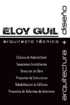 Tarjetas de visita IDG GRUP WEB ::: Diseño de imagen corporativa (tarjetas de visita) e Imprenta 4+4, 4+0 ó 4+1 en papel estucado brillo, mate, invercote,...Posibilidad de troquelados. ¡Aportamos originalidad, creatividad y diferenciación a sus tarjetas de visita). Máxima calidad a precios muy competitivos. Tarjetas de visita - ELOY GUIL - ARQUITECTO APAREJADOR