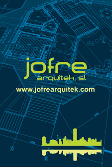 Tarjetas de visita IDG GRUP WEB (Barcelona. Cornellá. Rubi) ::: Diseño de imagen corporativa (tarjetas de visita) e Imprenta 4+4, 4+0 ó 4+1 en papel estucado brillo, mate, invercote,...Posibilidad de troquelados. ¡Aportamos originalidad, creatividad y diferenciación a sus tarjetas de visita). Máxima calidad a precios muy competitivos. Tarjetas de visita JOFRE ARQUITEK (BARCELONA).