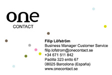 Tarjetas de visita IDG GRUP WEB ::: Diseño de imagen corporativa (tarjetas de visita) e Imprenta 4+4, 4+0 ó 4+1 en papel estucado brillo, mate, invercote,...Posibilidad de troquelados. ¡Aportamos originalidad, creatividad y diferenciación a sus tarjetas de visita). Máxima calidad a precios muy competitivos. Cliente: ONE CONTACT. Barcelona. Sweden