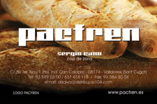 Tarjetas de visita IDG GRUP WEB (Barcelona. Cornellá. Rubi) ::: Diseño de imagen corporativa (tarjetas de visita) e Imprenta 4+4, 4+0 ó 4+1 en papel estucado brillo, mate, invercote,...Posibilidad de troquelados. ¡Aportamos originalidad, creatividad y diferenciación a sus tarjetas de visita). Máxima calidad a precios muy competitivos. Tarjetas de visita - Tarjetas DISTRIBUCIO 104. PACFREN