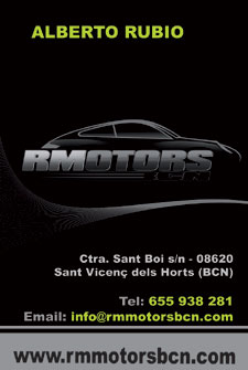 Tarjetas de visita IDG GRUP WEB (Barcelona. Cornellá. Rubi) ::: Diseño de imagen corporativa (tarjetas de visita) e Imprenta 4+4, 4+0 ó 4+1 en papel estucado brillo, mate, invercote,...Posibilidad de troquelados. ¡Aportamos originalidad, creatividad y diferenciación a sus tarjetas de visita). Máxima calidad a precios muy competitivos. Tarjetas de visita RM MOTORS BARCELONA.