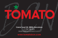 Tarjetas de visita IDG GRUP WEB (Barcelona. Cornellá. Rubi) ::: Diseño de imagen corporativa (tarjetas de visita) e Imprenta 4+4, 4+0 ó 4+1 en papel estucado brillo, mate, invercote,...Posibilidad de troquelados. ¡Aportamos originalidad, creatividad y diferenciación a sus tarjetas de visita). Máxima calidad a precios muy competitivos. Tarjetas de visita RESTAURANTE TOMATO (Barcelona)