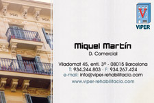 Tarjetas de visita IDG GRUP WEB (Barcelona. Cornellá. Rubi) ::: Diseño de imagen corporativa (tarjetas de visita) e Imprenta 4+4, 4+0 ó 4+1 en papel estucado brillo, mate, invercote,...Posibilidad de troquelados. ¡Aportamos originalidad, creatividad y diferenciación a sus tarjetas de visita). Máxima calidad a precios muy competitivos. Tarjetas de visita VIPER REHABILITACIÓ (BARCELONA).