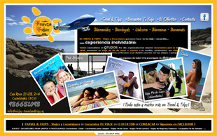 Diseño Web IDG GRUP WEB para Agencia de Viajes TRAVEL & TRIPS - CASTELLDEFELS