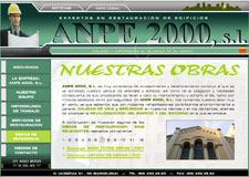 Diseño Web IDG GRUP WEB para ANPE 2000 - Restauració y Rehabilitació Edificis