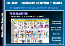 Diseño Web IDG GRUP WEB para IDG GRUP - ASESORAMIENTO CAMPINGS
