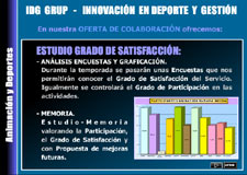 Diseño Web IDG GRUP WEB para IDG GRUP - ASESORAMIENTO CAMPINGS