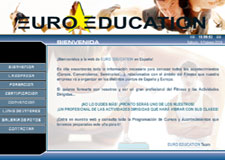 Diseño Web IDG GRUP WEB para EUROEDUCATION - European Fitness School