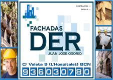 Diseño Web IDG GRUP WEB para FACHADAS DER - CONSTRUCCIONS I REHABILITACIO EDIFICIS BARCELONA - IDG GRUP WEB ::: Diseño Web - Diseño Paginas Web - Diseño Web Profesional - Diseño Imagen Corporativa (Logos, Tarjetas, Dipticos, Tripticos, Catalogos,...). Imprenta. Rubi. Cornella. Castelldefels. L'Hospitalet. BARCELONA. TARRAGONA. GIRONA. LLEIDA.