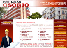 Diseño Web IDG GRUP WEB x FACHADAS OSORIO - IDG GRUP WEB ::: Diseño Web - Diseño Paginas Web - Diseño Web Profesional - Diseño Imagen Corporativa (Logos, Tarjetas, Dipticos, Tripticos, Catalogos,...). Imprenta. Rubi. Cornella. Castelldefels. L'Hospitalet. BARCELONA. TARRAGONA. GIRONA. LLEIDA.