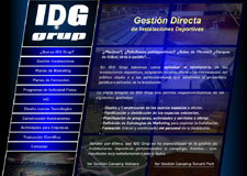 Diseño Web IDG GRUP WEB para IDG GRUP - Innovación en Deporte y Gestión - IDG GRUP WEB ::: Diseño Web - Diseño Paginas Web - Diseño Web Profesional - Diseño Imagen Corporativa (Logos, Tarjetas, Dipticos, Tripticos, Catalogos,...). Imprenta. Rubi. Cornella. Castelldefels. L'Hospitalet. BARCELONA. TARRAGONA. GIRONA. LLEIDA.
