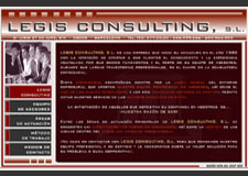Diseño Web IDG GRUP WEB para LEGIS CONSULTING