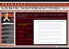 Diseño Web IDG GRUP WEB para LEGIS CONSULTING