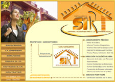 Diseño Web IDG GRUP WEB para SIR CATALUNYA - Restauració y Rehabilitació Edificis