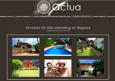 Diseño Web IDG GRUP WEB para ACTUA INMOBILIARIA - SU PROMOTOR INMOBILIARIO EN VILADECANS. Compra. Venta. Alquiler. Traspaso. Pisos, Casas, Locales, Torres, Negocios, Apartamentos,... en Viladecans.