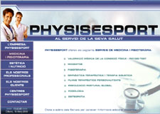 Diseño Web IDG GRUP WEB para PHYSISESPORT