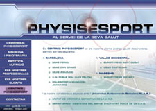 Diseño Web IDG GRUP WEB para PHYSISESPORT